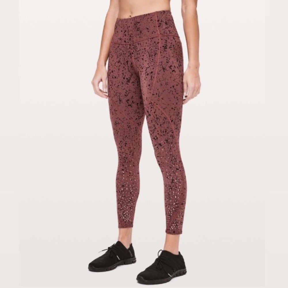 Lululemon To The Beat Tight 24" SoulCycle Size 6